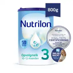 Albert Heijn Nutrilon 3 opvolgmelk 10-12 maanden aanbieding