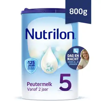Albert Heijn Nutrilon 5 peutermelk 2-3 jaar aanbieding