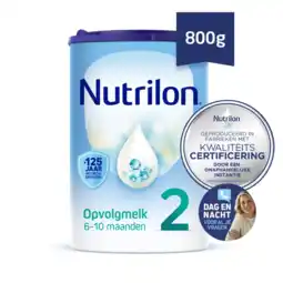 Albert Heijn Nutrilon 2 opvolgmelk 6-10 maanden aanbieding