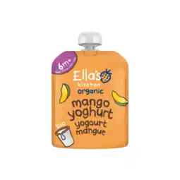 Albert Heijn Ella's kitchen Mango yoghurt 6m+ aanbieding