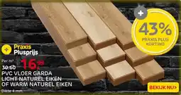 Praxis Pvc vloer garda licht naturel eiken of warm naturel eiken aanbieding