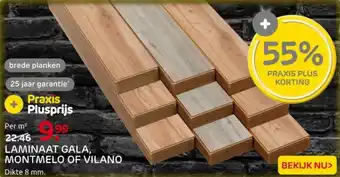 Praxis Laminaat gala, montmelo of vilano aanbieding