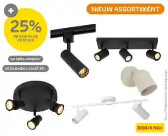 Praxis Op opbouwspots aanbieding
