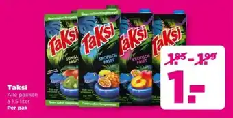 PLUS Taksi aanbieding