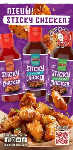PLUS Sticky chicken aanbieding