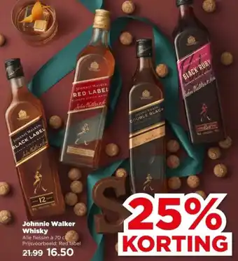 PLUS Johnnie Walker Whisky aanbieding