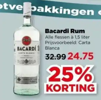 PLUS Bacardi Rum aanbieding