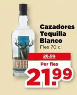 PLUS Cazadores Tequilla Blanco aanbieding