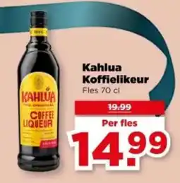 PLUS Kahlua Koffielikeur aanbieding