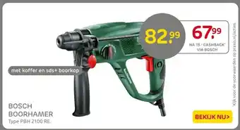 Praxis Bosch boorhamer aanbieding