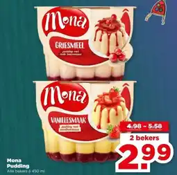 PLUS Mona Pudding aanbieding