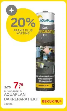 Praxis Aquaplan dakreparatiekit aanbieding