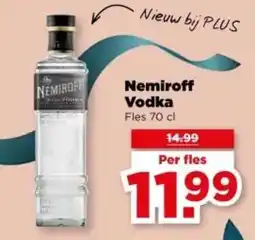 PLUS Nemiroff Vodka aanbieding