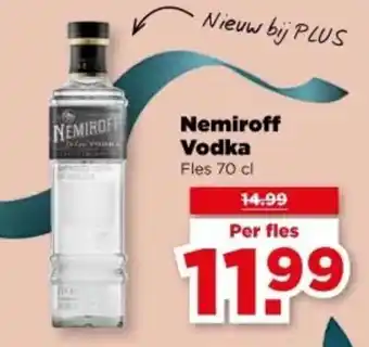 PLUS Nemiroff Vodka aanbieding