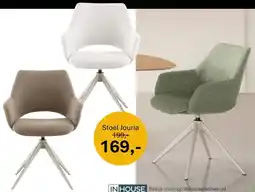 IN.HOUSE Stoel Jouria ,- aanbieding