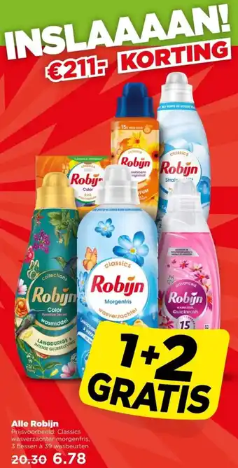 PLUS Alle Robijn aanbieding