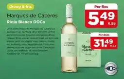 PLUS Marqués de Cáceres Rioja Blanco DOCa aanbieding