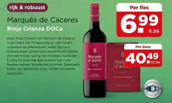 PLUS Marqués de Cáceres Rioja Crianza DOCa aanbieding