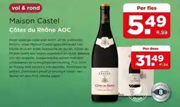 PLUS Maison Castel Côtes du Rhône AOC aanbieding