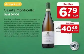 PLUS Casata Monticello Gavi DOCG aanbieding