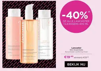 ICI Paris XL Lancaster Skin Essentials aanbieding