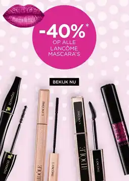 ICI Paris XL ALLE LANCÔME MASCARA'S aanbieding