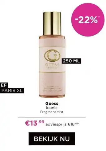 ICI Paris XL Guess Iconic aanbieding
