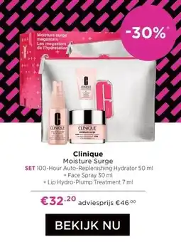 ICI Paris XL Clinique Moisture Surge aanbieding