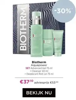 ICI Paris XL Biotherm Aquapower aanbieding