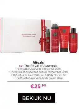 ICI Paris XL Rituals SET The Ritual of Ayurveda aanbieding