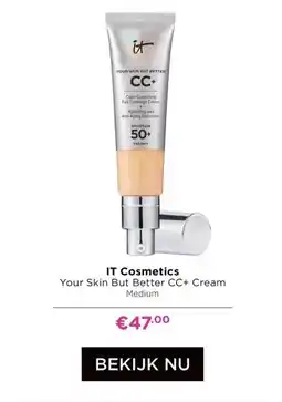 ICI Paris XL IT Cosmetics Your Skin But Better CC+ Cream aanbieding
