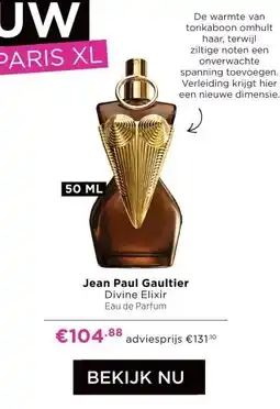 ICI Paris XL Jean Paul Gaultier Divine Elixir aanbieding