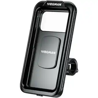 ANWB Wegman Telefoonhouder Fiets Waterdicht Universeel Zwart aanbieding