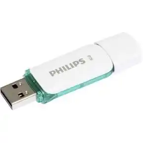 Bol.com Philips USB stick 2.0 8GB - Snow - Groen- FM08FD70B aanbieding