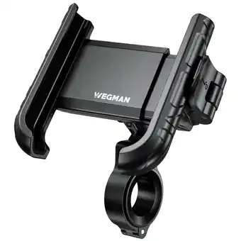 ANWB Wegman Telefoonhouder Fiets met Snelsluit klem Zwart aanbieding