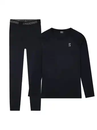 ANWB Poederbaas Merinowol Heren Thermoset Zwart aanbieding