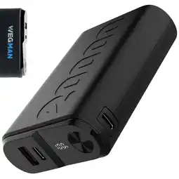 ANWB Wegman Powerbank 20000 mAh 22.5W Snellader Zwart aanbieding