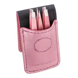 Douglas Tweezerman Micro Mini Tweezer Set - Micro Mini Set, Pink aanbieding