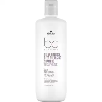 Douglas Schwarzkopf Professional BC BONACURE Clean Balance Clean Balance Deep Cleansing Shampoo aanbieding