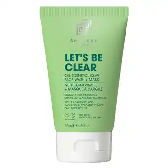 Douglas ShakeUp Cosmetics Let's Be Clear Face Wash + Mask aanbieding
