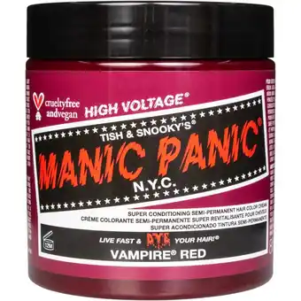 Douglas Manic Panic Vampire Red aanbieding