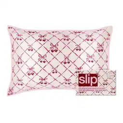 Douglas Slip Pure Silk Pillowcase Queen - Sweet Cherry aanbieding