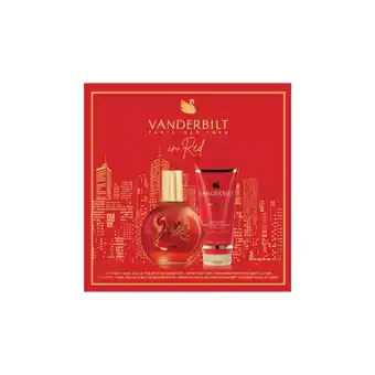 Douglas Gloria Vanderbilt In Red Eau de Parfum 100 ml Set aanbieding