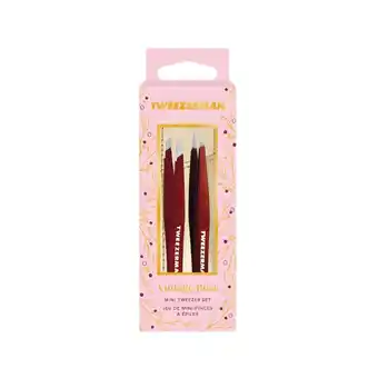 Douglas Tweezerman Vintage Rose Mini Tweezer Set with Case aanbieding