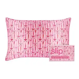 Douglas Slip Pure Silk Pillowcase Queen - Strawberry Cheesecake aanbieding