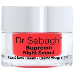 Douglas Dr. Sebagh Supréme Night Secret Face & Neck aanbieding