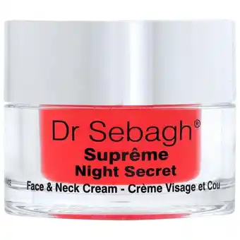 Douglas Dr. Sebagh Supréme Night Secret Face & Neck aanbieding