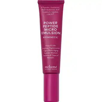 Douglas melumé Power Peptide Micro Emulsion aanbieding