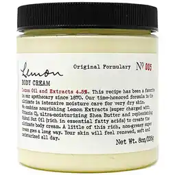 Douglas C.O. Bigelow Lemon Body Cream aanbieding