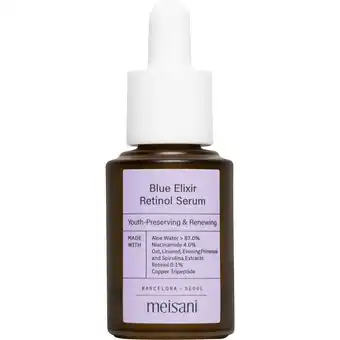 Douglas Meisani Blue Elexir Retinol Serum aanbieding